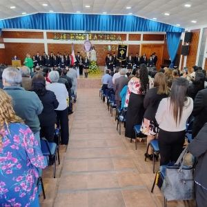 El Colegio Santa María Eufrasia realiza la “Ceremonia de Licenciatura” para los/as estudiantes de 4° Medio A